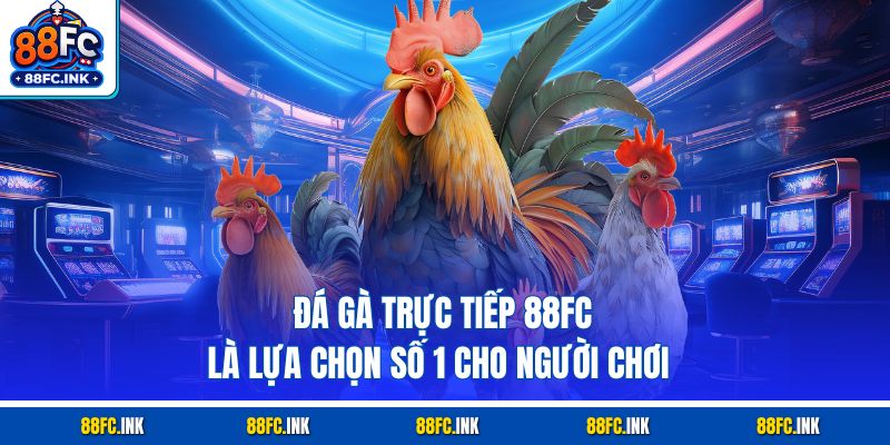 Đá Gà Trực Tiếp 88FC Là Lựa Chọn Số 1 Cho Người Chơi 